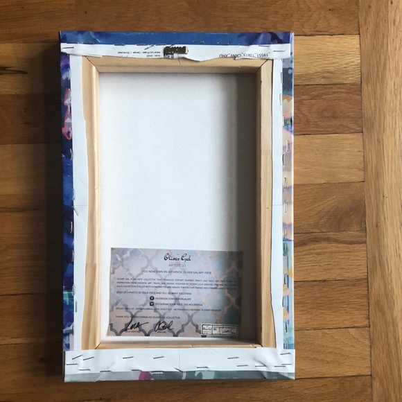 Oliver Gal Fashion And Glam Circe Perfume, Glam Blue on Canvas Print - Picture 2 of 6